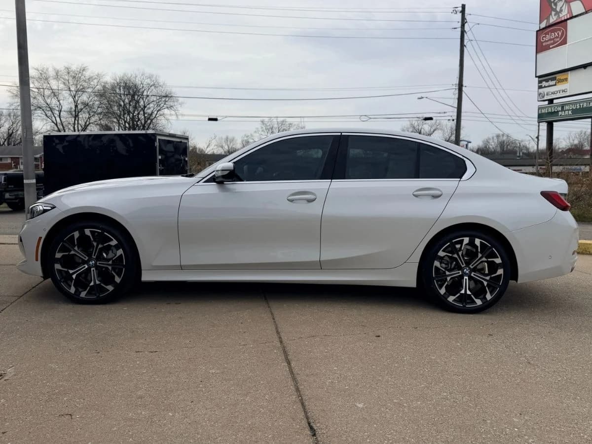 BMW 3 Series after window tinting